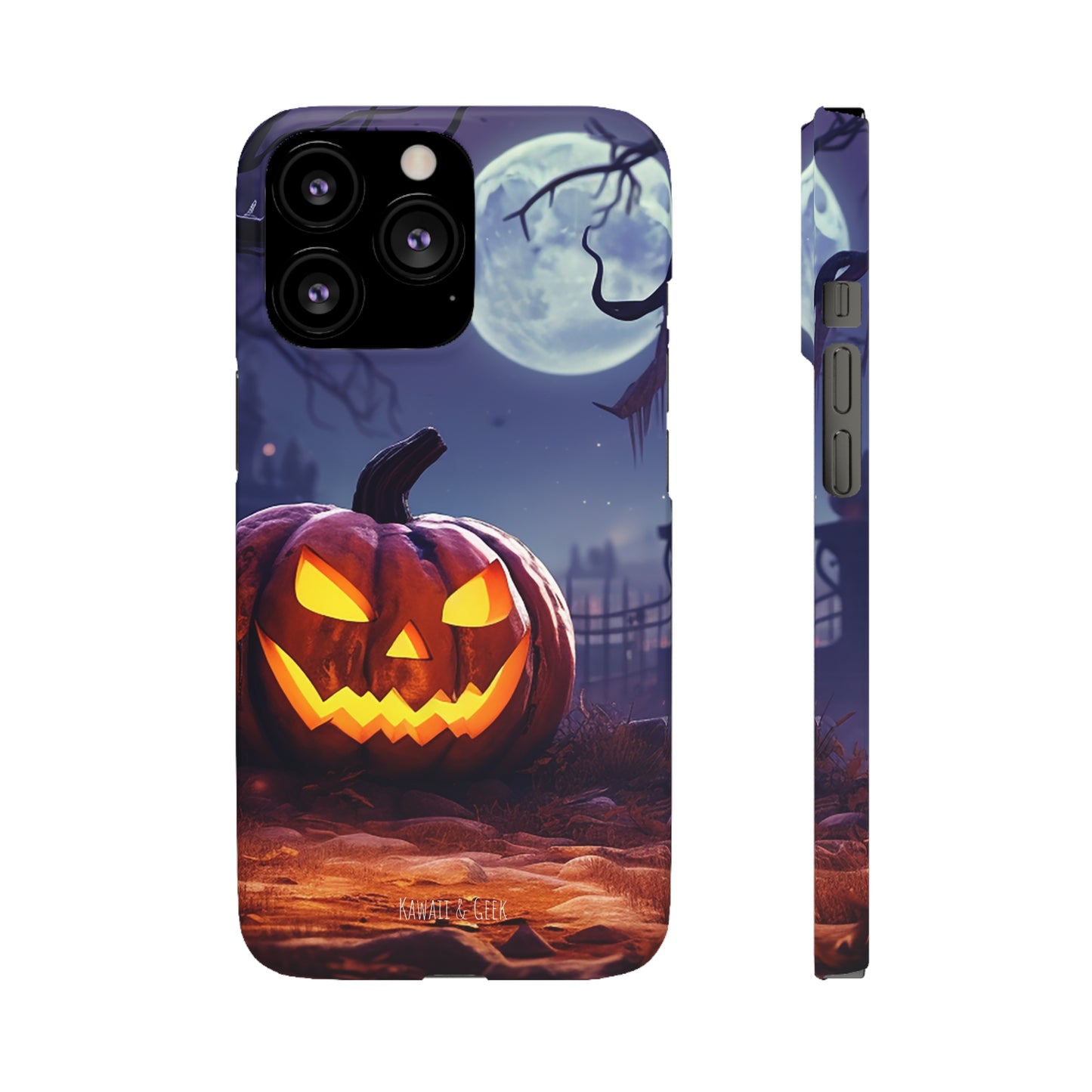 Halloween Pumpkin Design Premium Phone Case