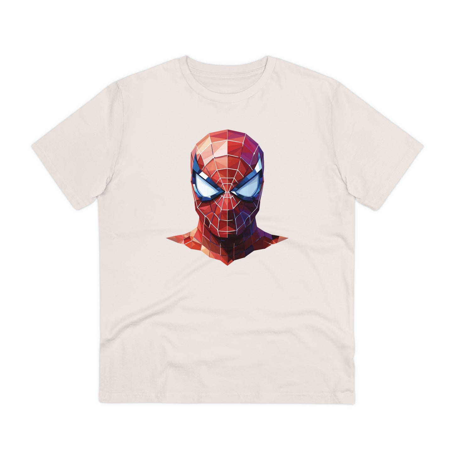 Spider-Man Polygonal Geometric T-Shirt - Swing into Stylish Adventure