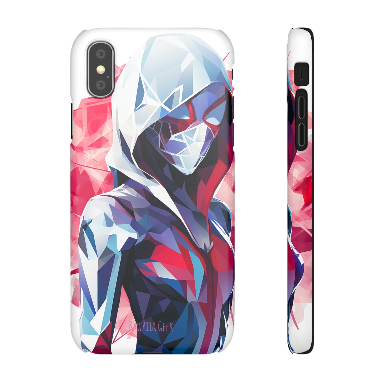 Spider Gwen Stacy Phone Case - Add Some Geometric and Heroic Style to Your Phone - Miles Morales