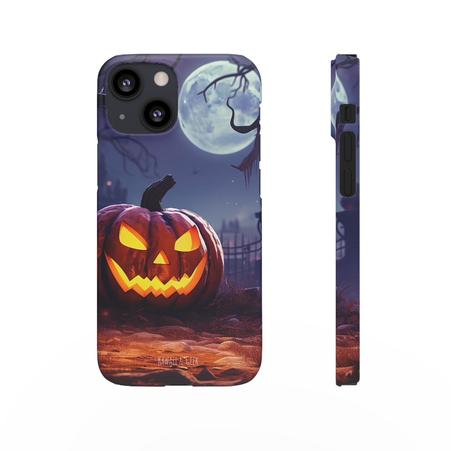 Halloween Pumpkin Design Premium Phone Case