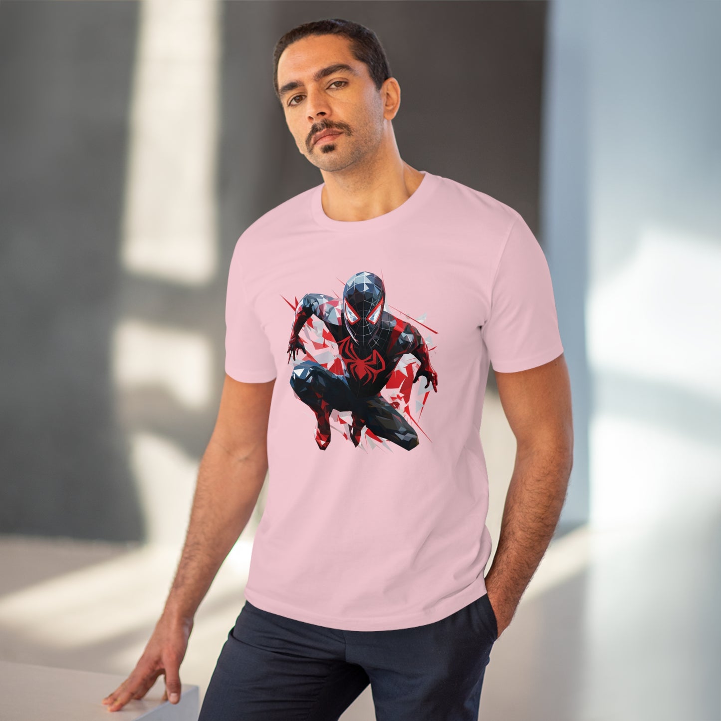 Miles Morales Polygonal T-Shirt - Embrace the Ultimate Style