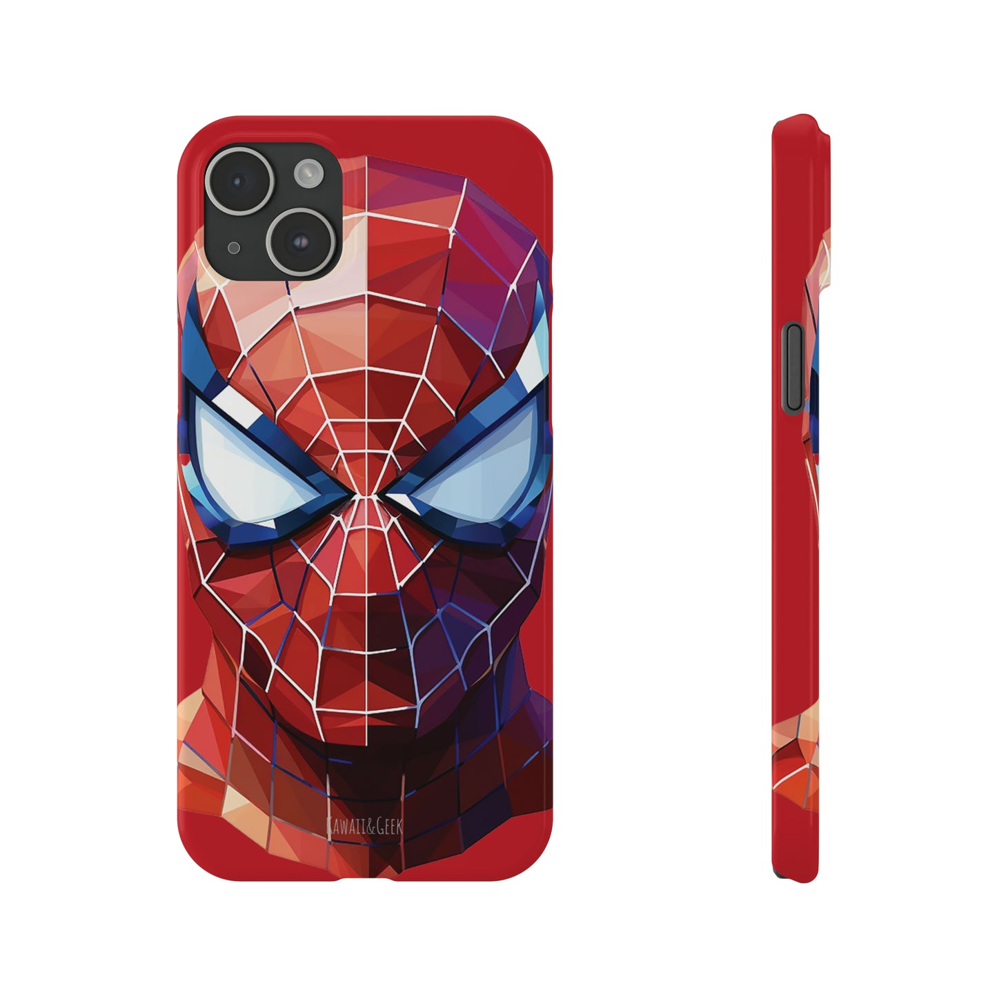 Spider-Man Slim Phone Case iPhone 15 compatible - Embrace Web-Slinging Style - Avengers