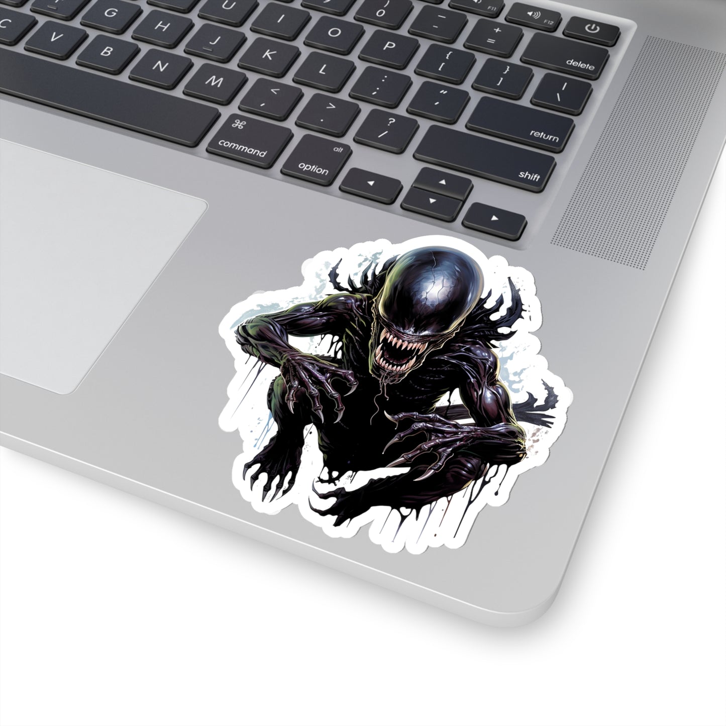 Alien Xenomorph Jumping sticker - Premium Halloween Sticker
