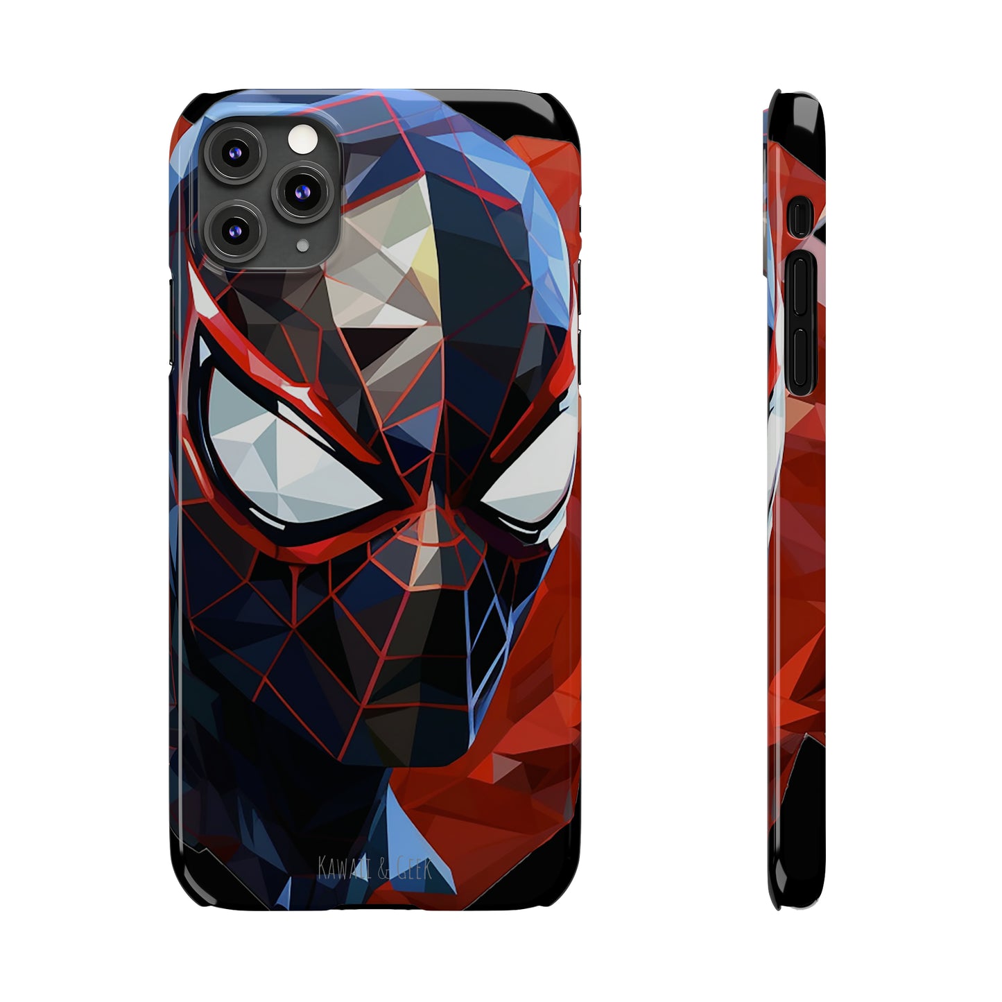 Miles Morales Slim Phone Case iPhone 15 Compatible - Embrace Superhero Style - Spider Man