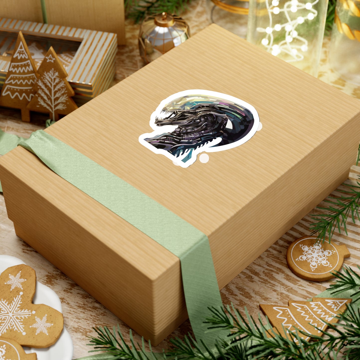 Alien Xenomorph Sticker - Unleash Extraterrestrial Menace