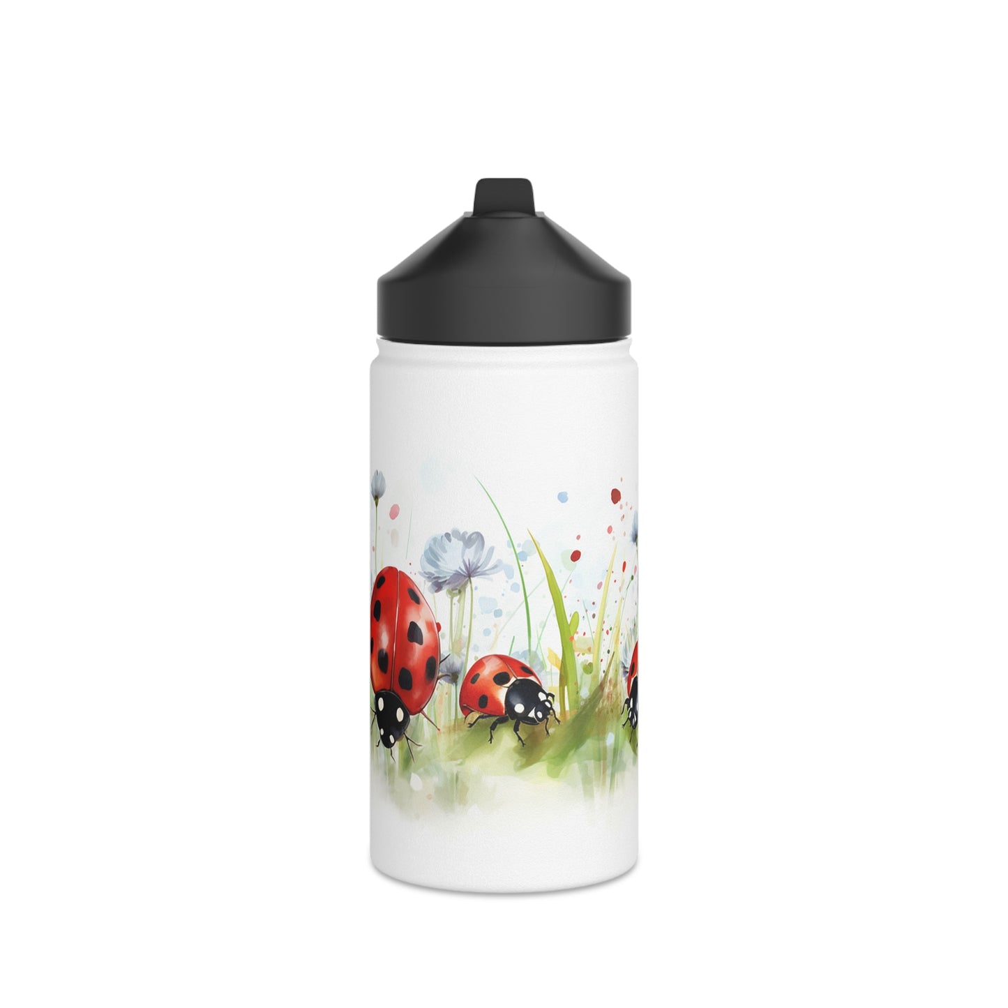 Ladybugs Garden Party: Stainless Steel Bottle