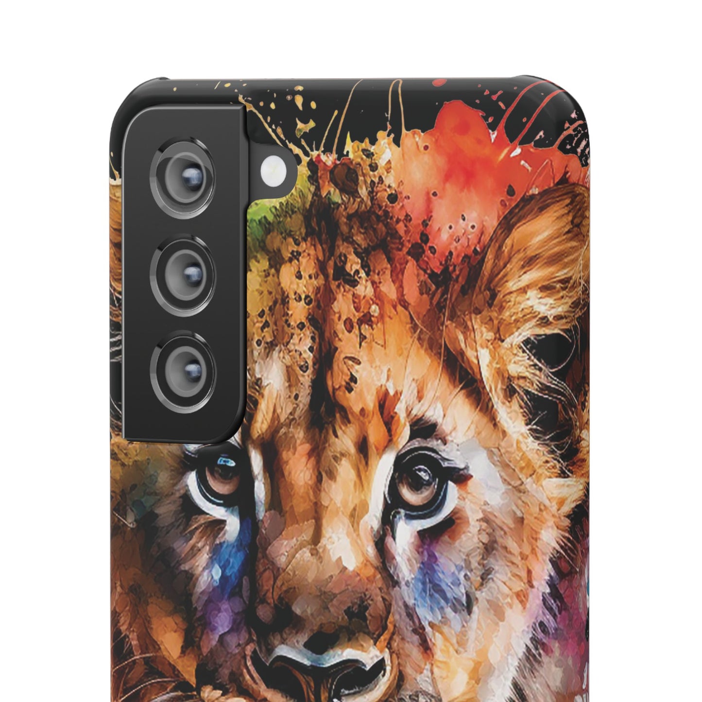 Phone Case Watercolor Lion Cub