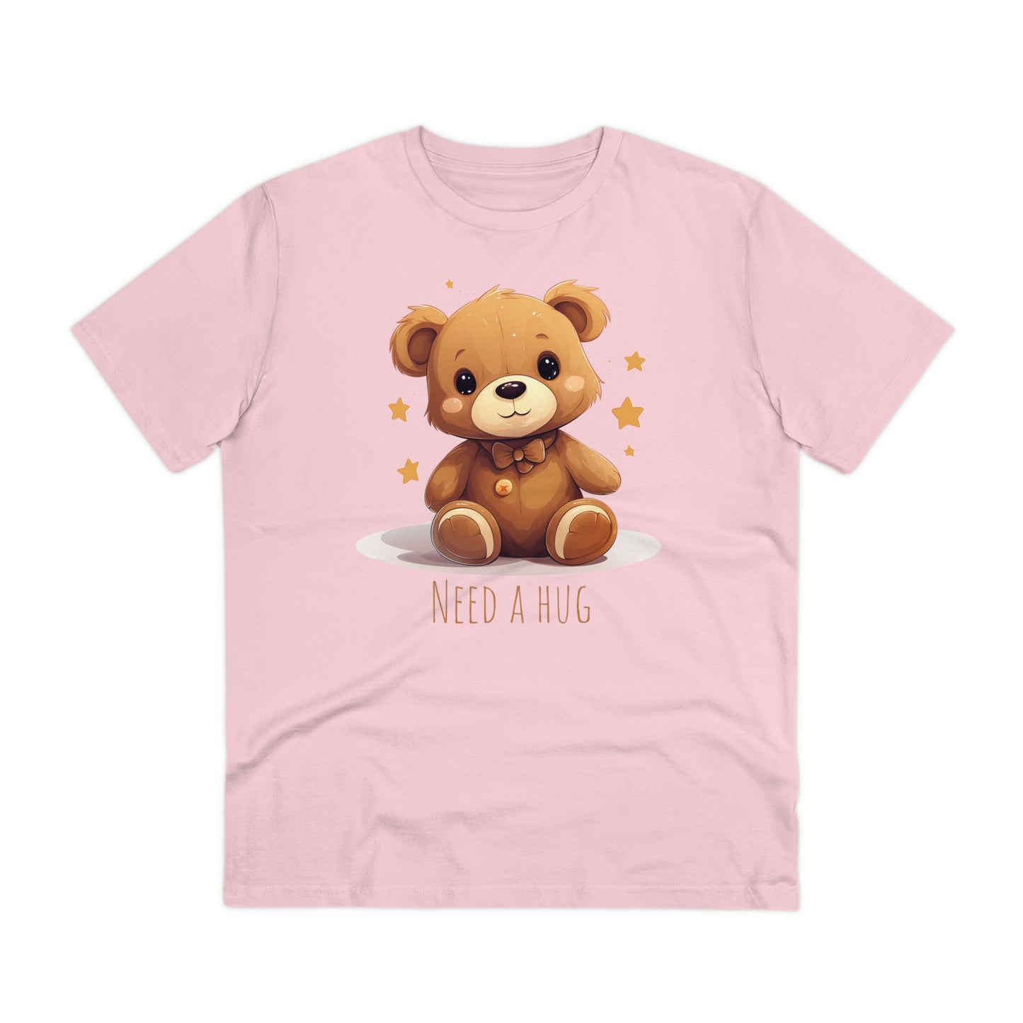 Eco-Friendly "Need a Hug" Teddy Bear Tee