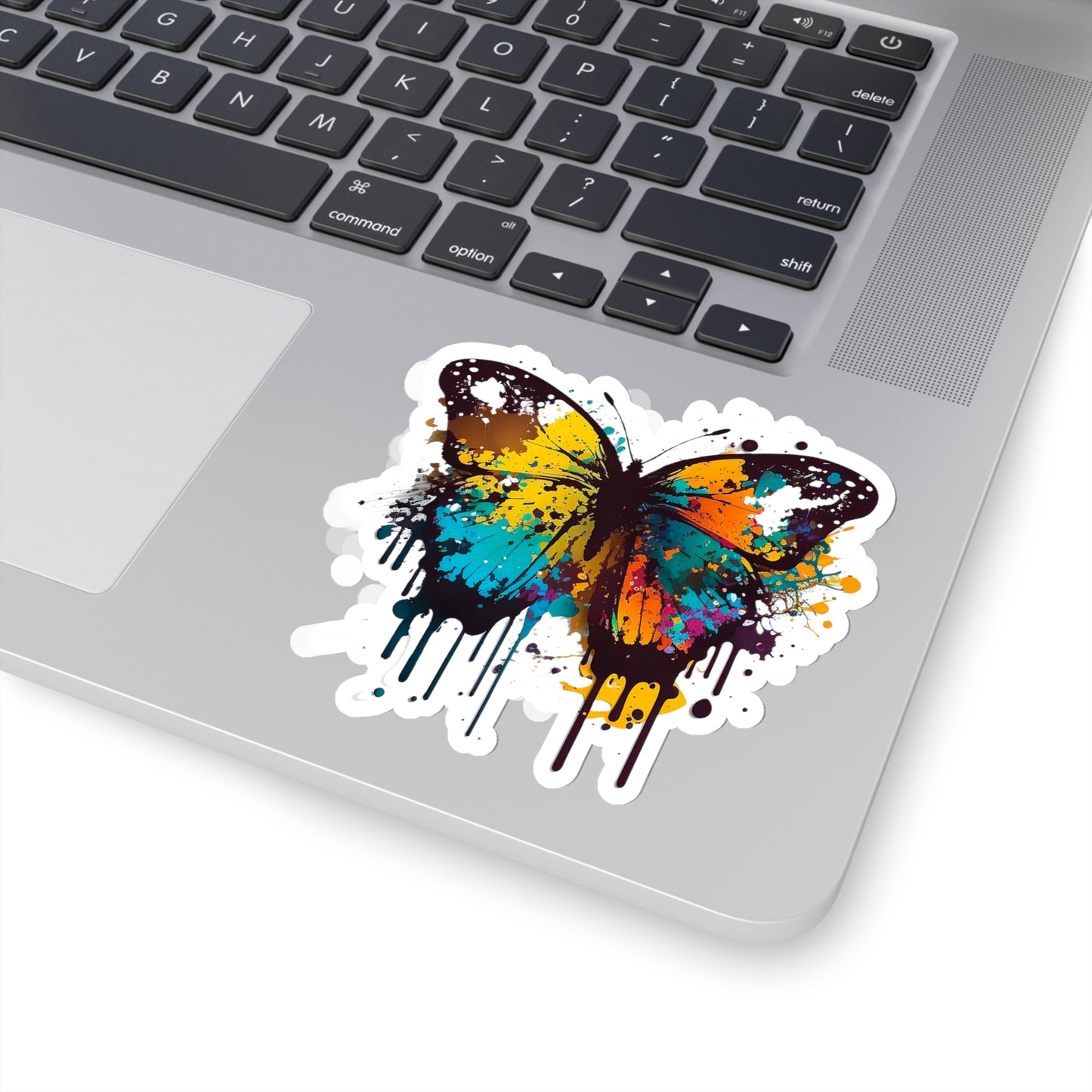 Watercolor Butterfly Sticker - Add Some Beautiful and Unique Style to Your Tech