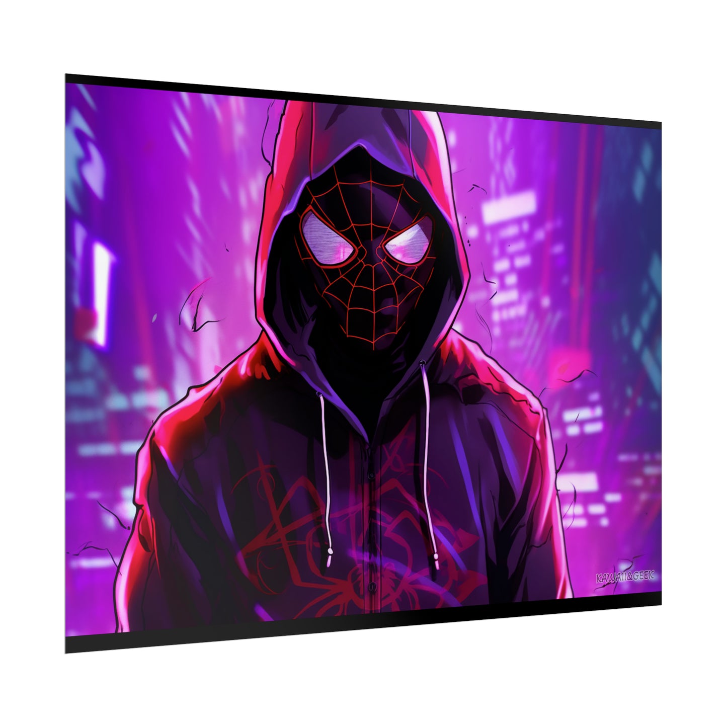 Miles Morales Poster - Celebrate the Heroic Spirit in Style