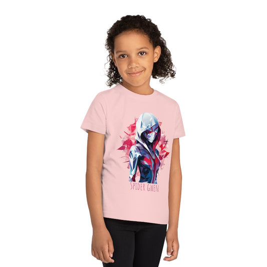 Spider Gwen Kids T-Shirt - Unleash Superhero Style with Eco-Friendly Fashion