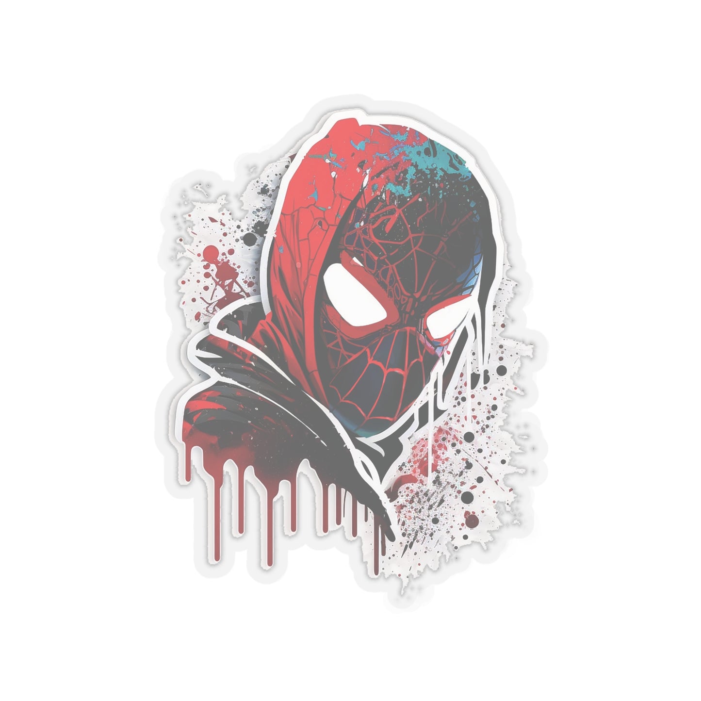 Miles Morales Sticker - Add Some Colorful Spider-Man Style to Your Tech - Spider Man
