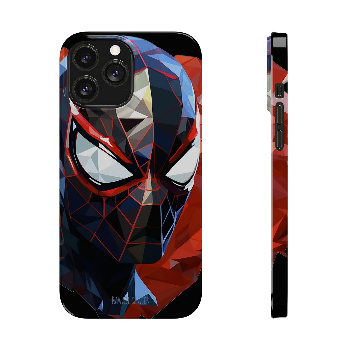 Miles Morales Slim Phone Case iPhone 15 Compatible - Embrace Superhero Style - Spider Man