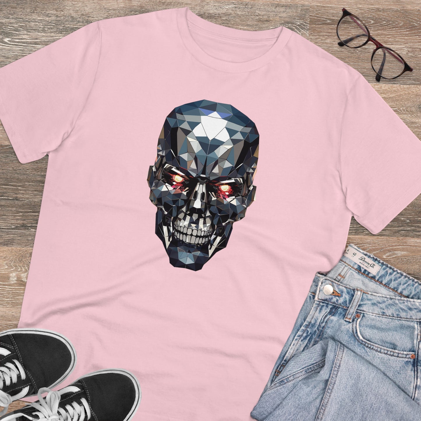 Terminator T-800 Polygonal T-Shirt - Embody Cybernetic Cool