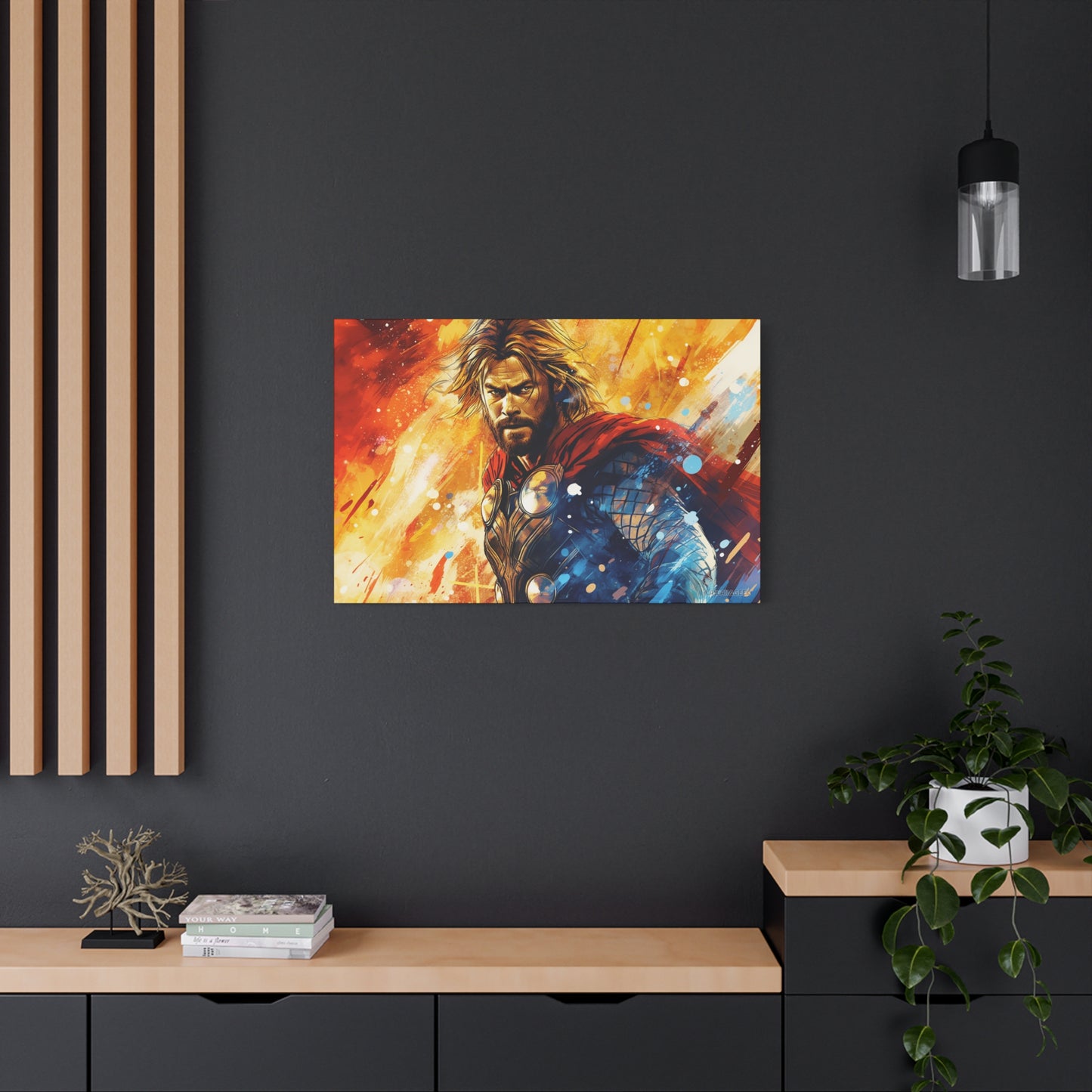 Thor Canvas - Embrace the Power and Majesty of the Mighty Thor - Avengers