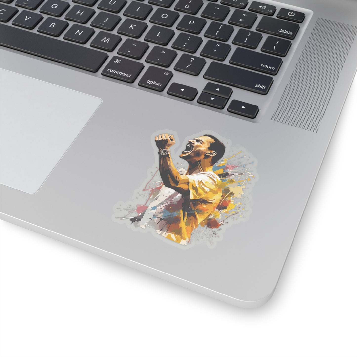 Freddie Mercury Watercolor Tribute Sticker