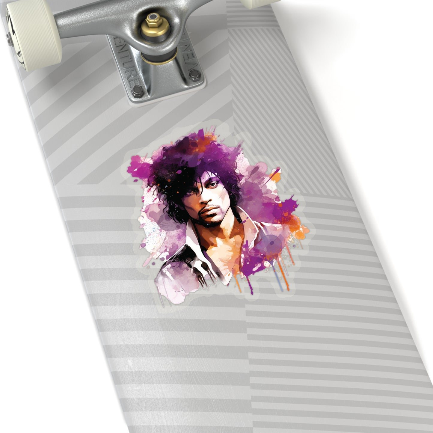 Prince - Love Symbol in Purple Rain Sticker - Add Some Musical and Colorful Style to Your Tech