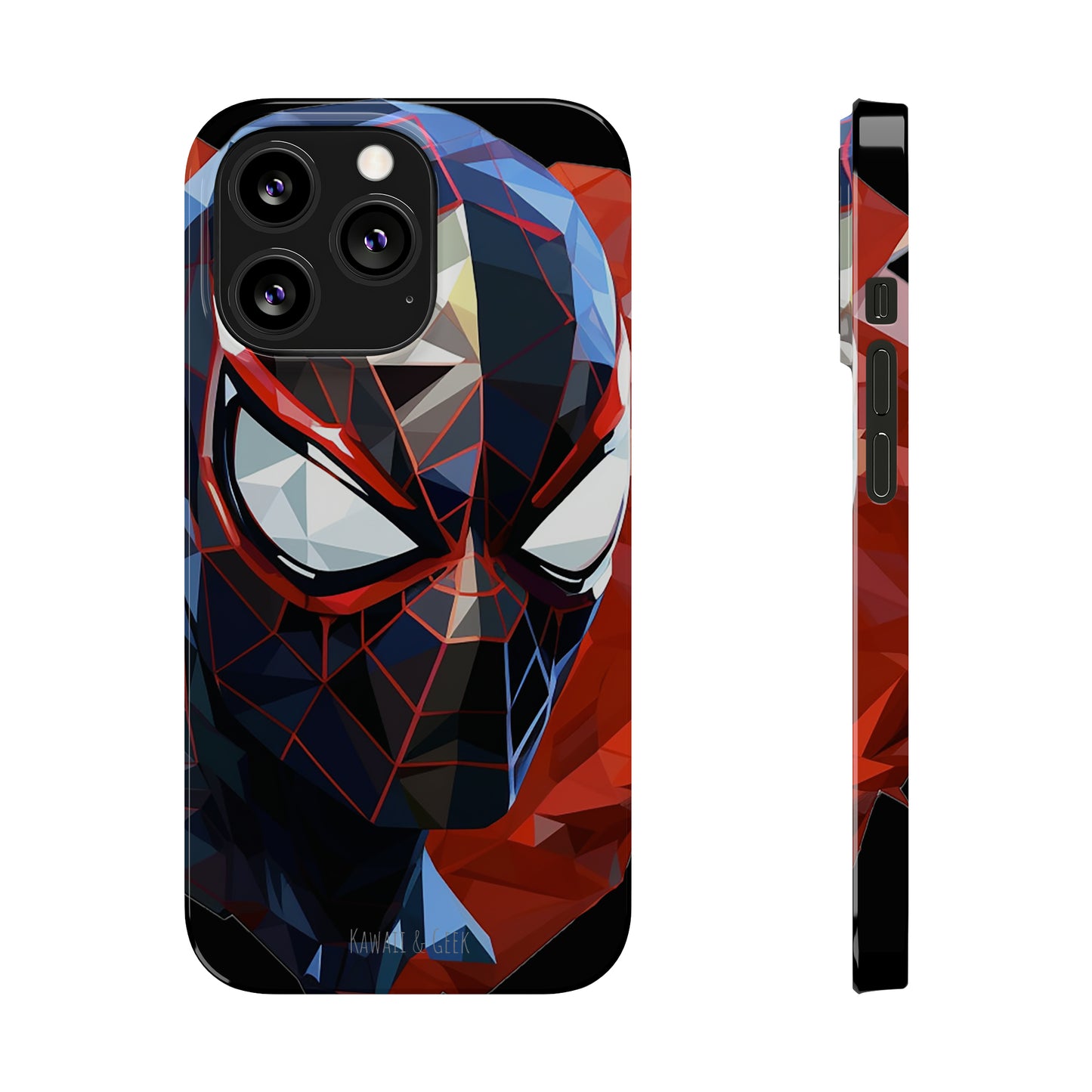 Miles Morales Slim Phone Case iPhone 15 Compatible - Embrace Superhero Style - Spider Man