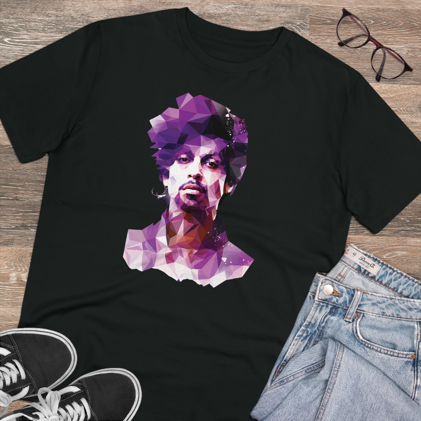 Prince Polygonal T-Shirt - Embrace Iconic Music