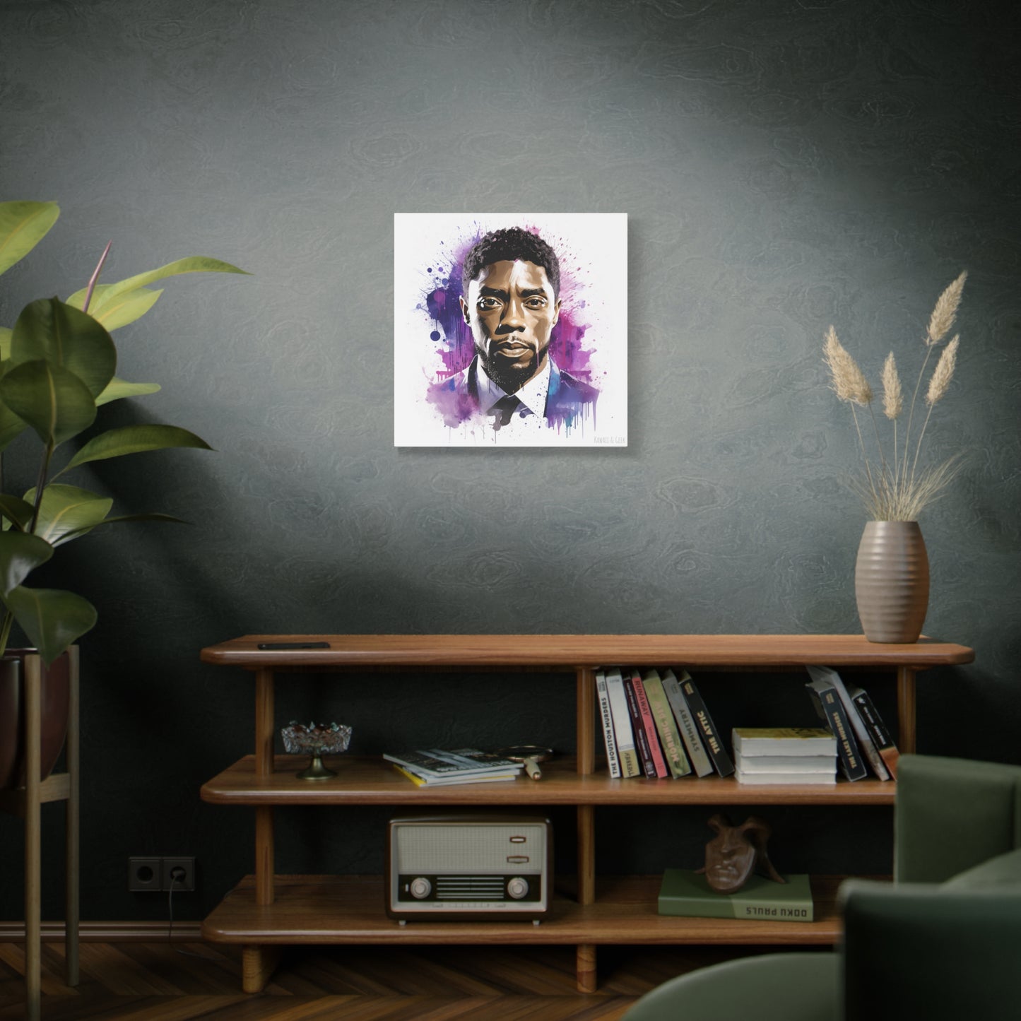 Chadwick Boseman Tribute Cotton Canvas