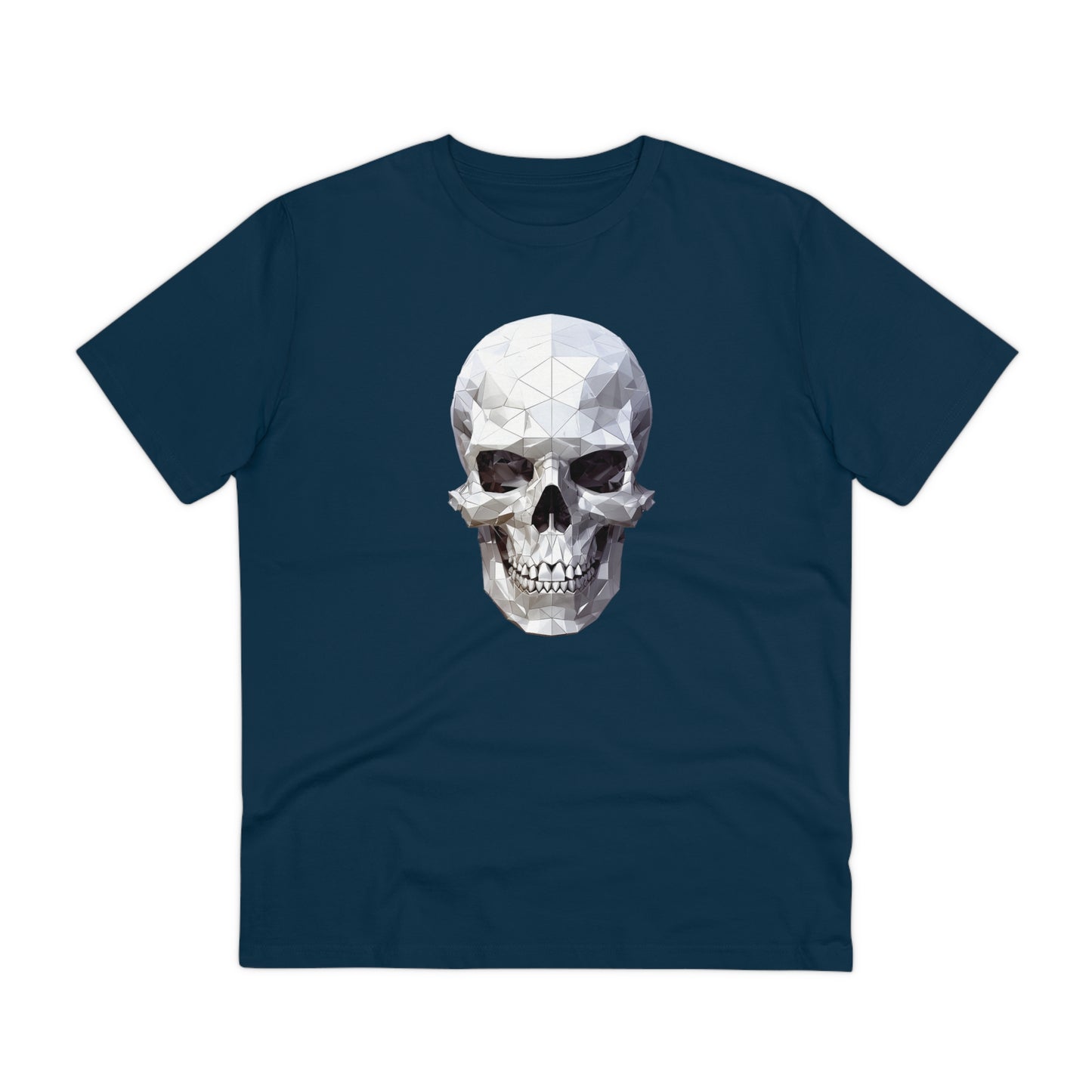 Skull Polygonal T-Shirt - Embrace Edgy Style