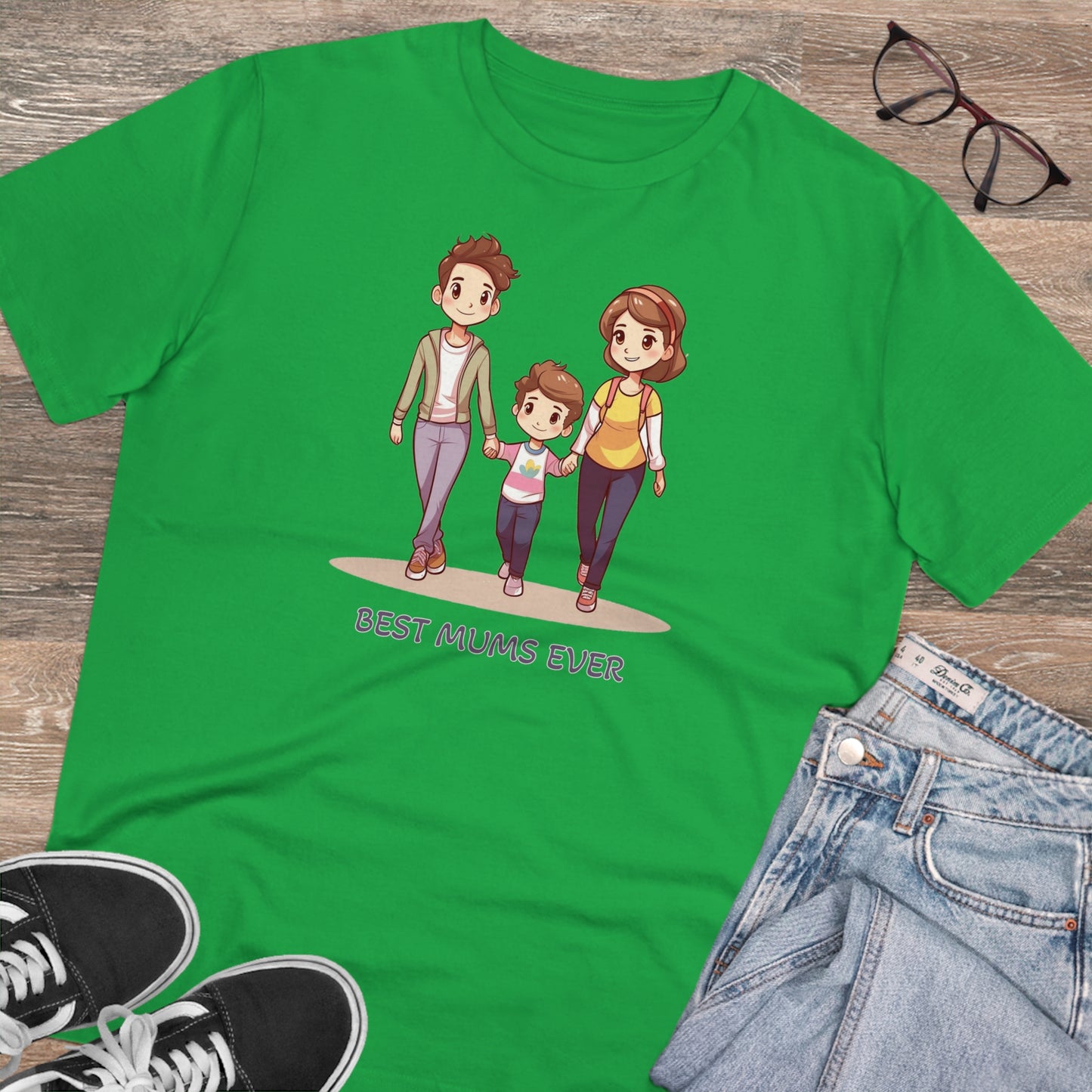 Best Mums Ever LGBT Couple T-Shirt - Celebrate Mother's Day with Love and Inclusivity