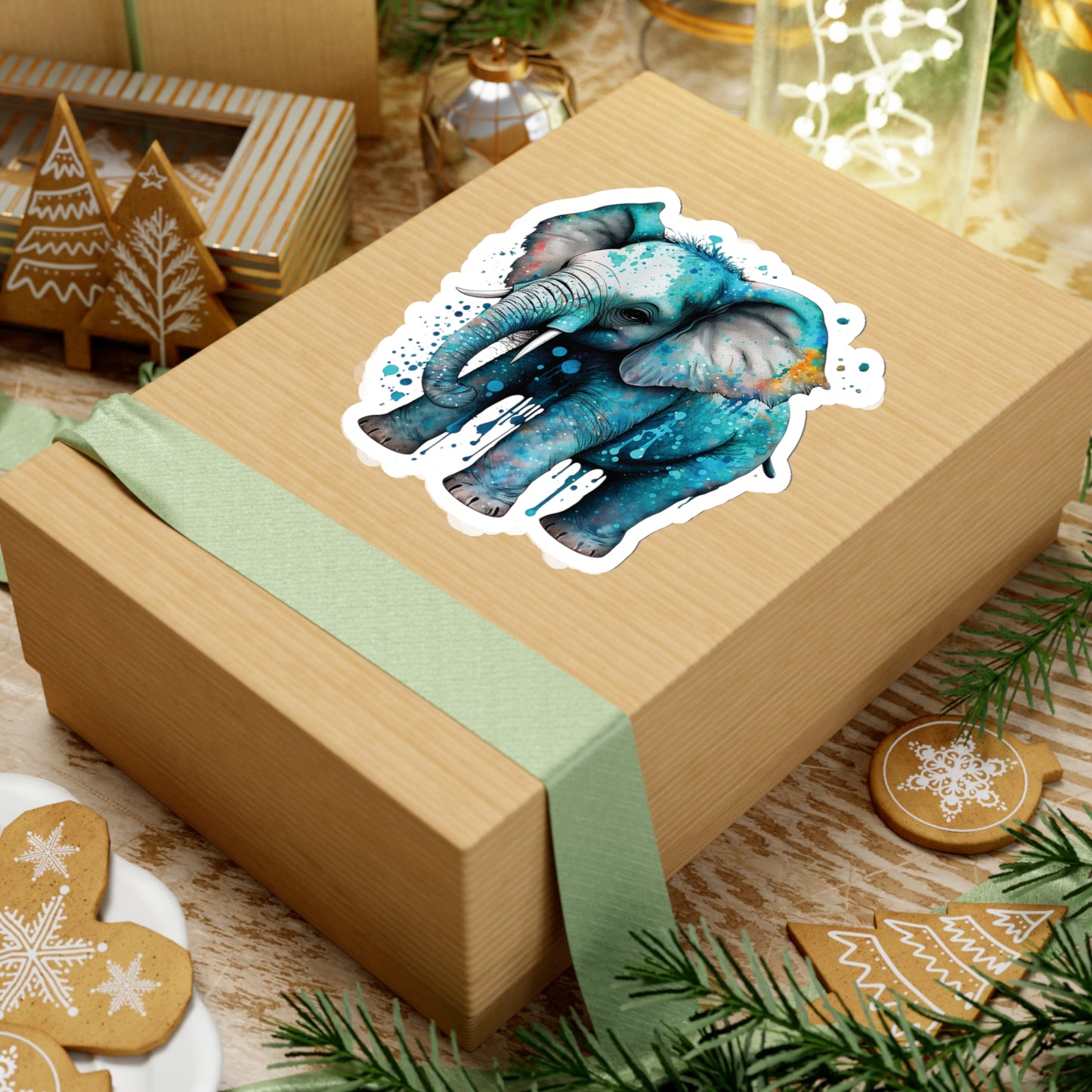 Elephant Sticker - Add Some Adorable and Unique Style to Your Tech