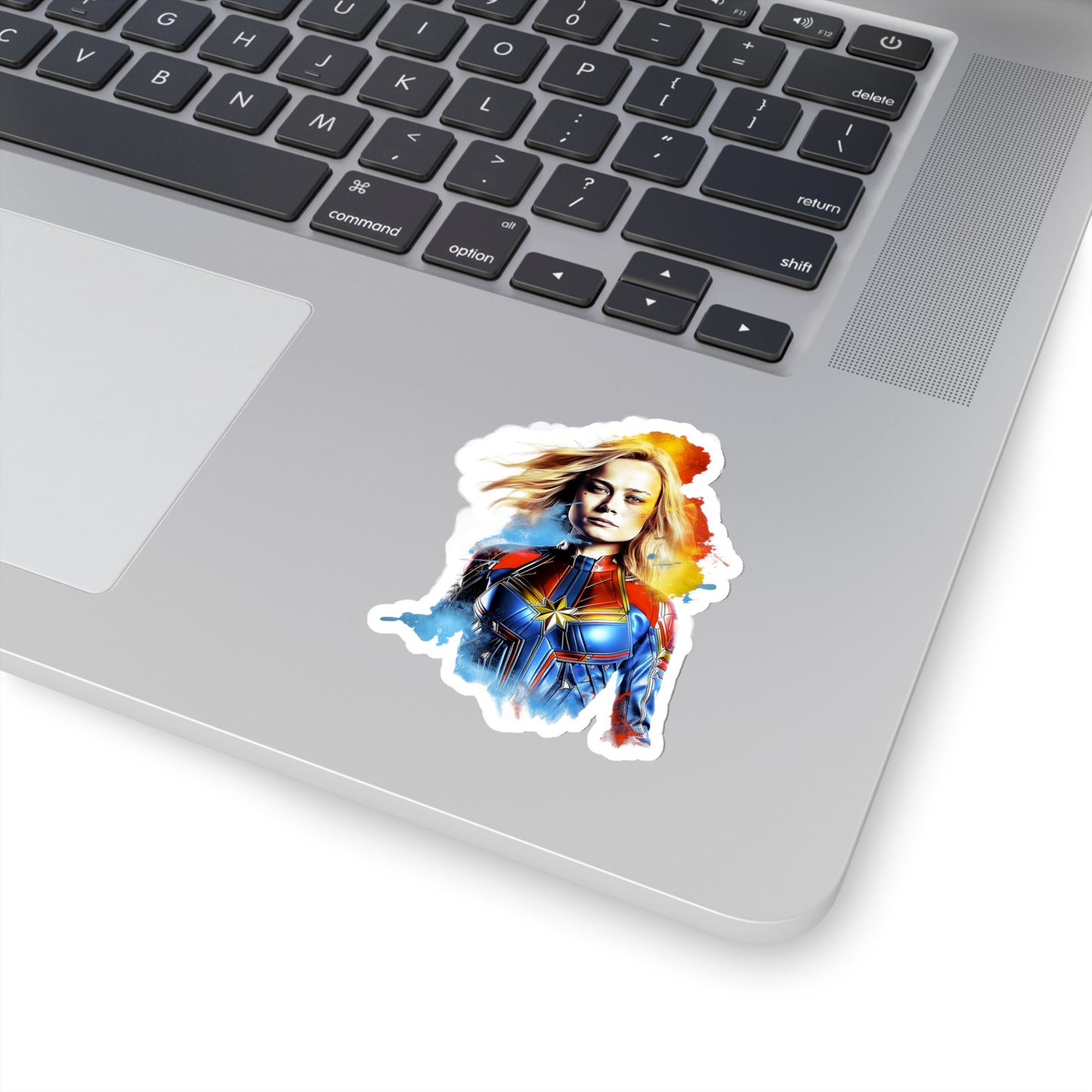 Captain Marvel Sticker - Unleash the Power of Feminine Strength