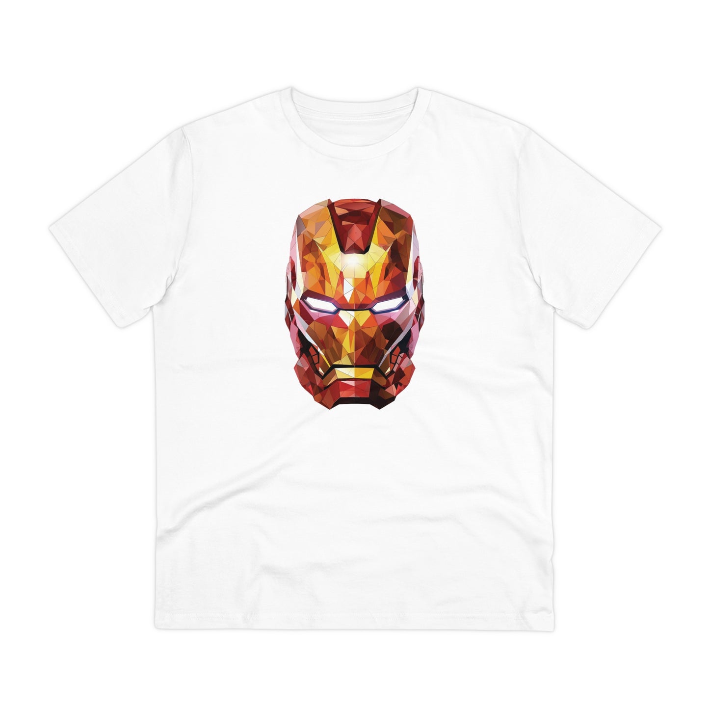 Iron Man Polygonal T-Shirt - Unleash Superhero Style