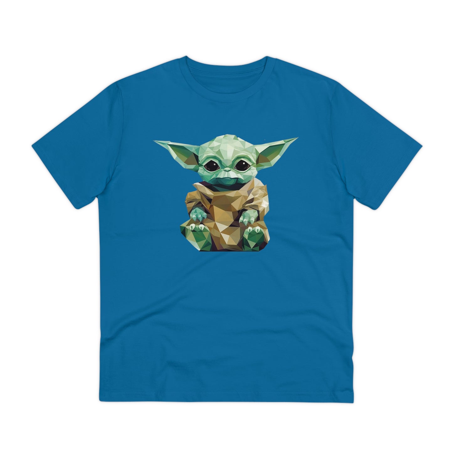 Baby Yoda Grogu Polygonal T-Shirt - Embrace Adorable Force - Star Wars