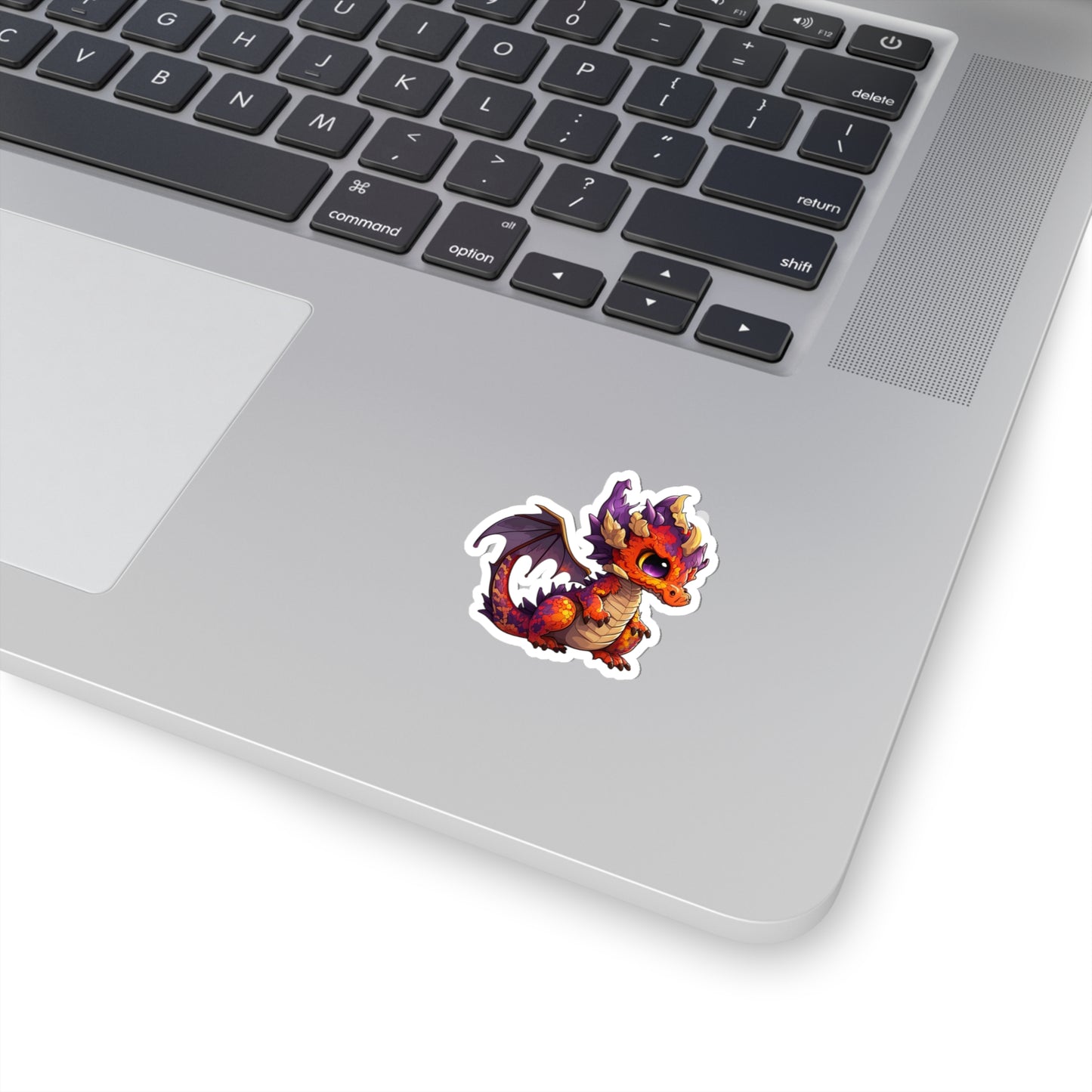 Kawaii Red Dragon Sticker - Add Some Cute and Unique Style to Your Tech