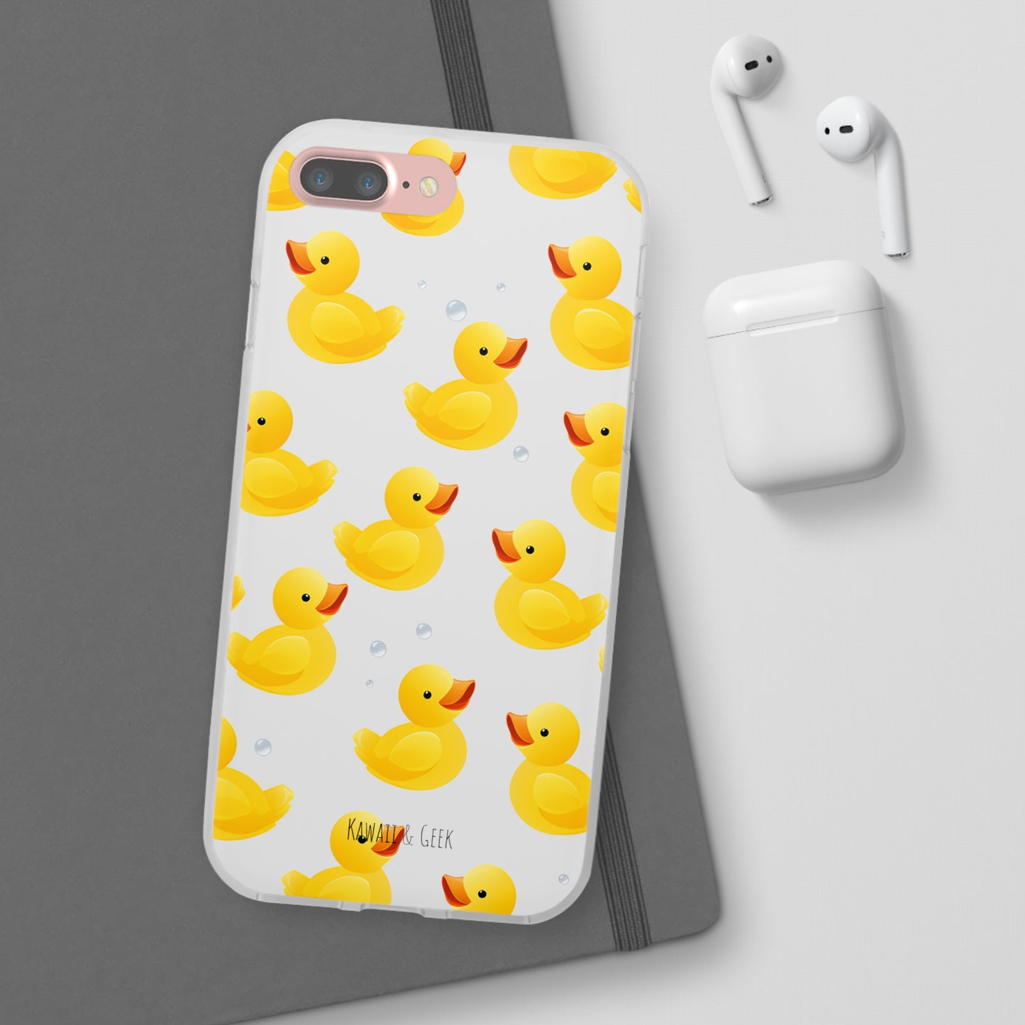 Vibrant Yellow Duck Flexi Phone Case
