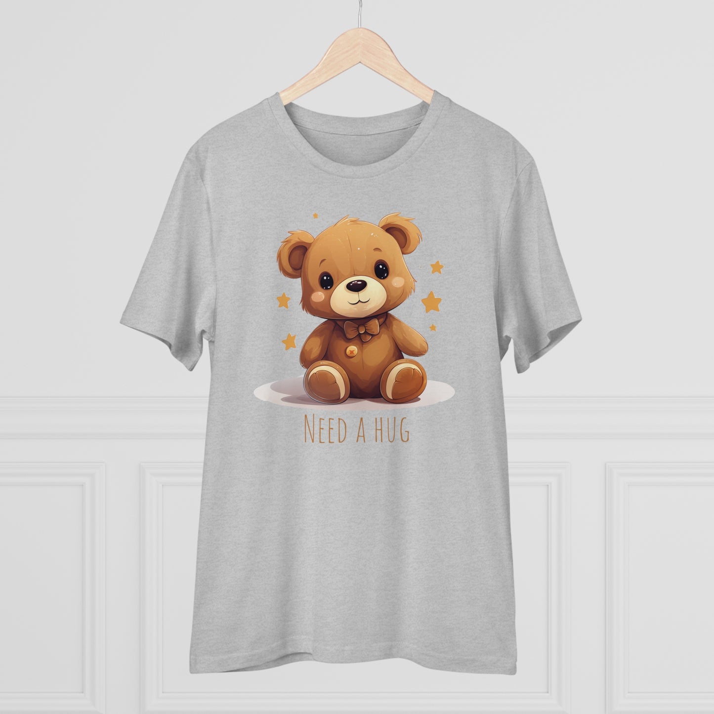 Eco-Friendly "Need a Hug" Teddy Bear Tee