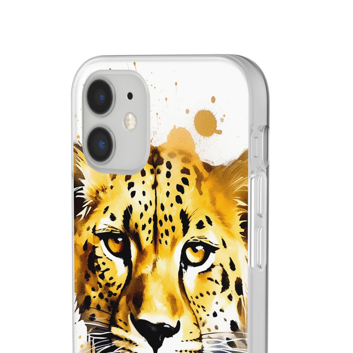 Cheetah Flexi Phone Case - Add a Touch of Elegance and Style to Your Device