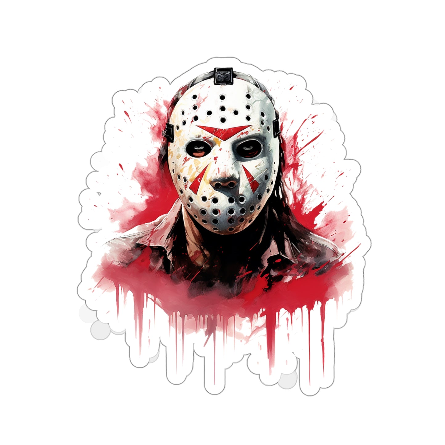 Jason Voorhees Sticker - Premium Halloween Sticker