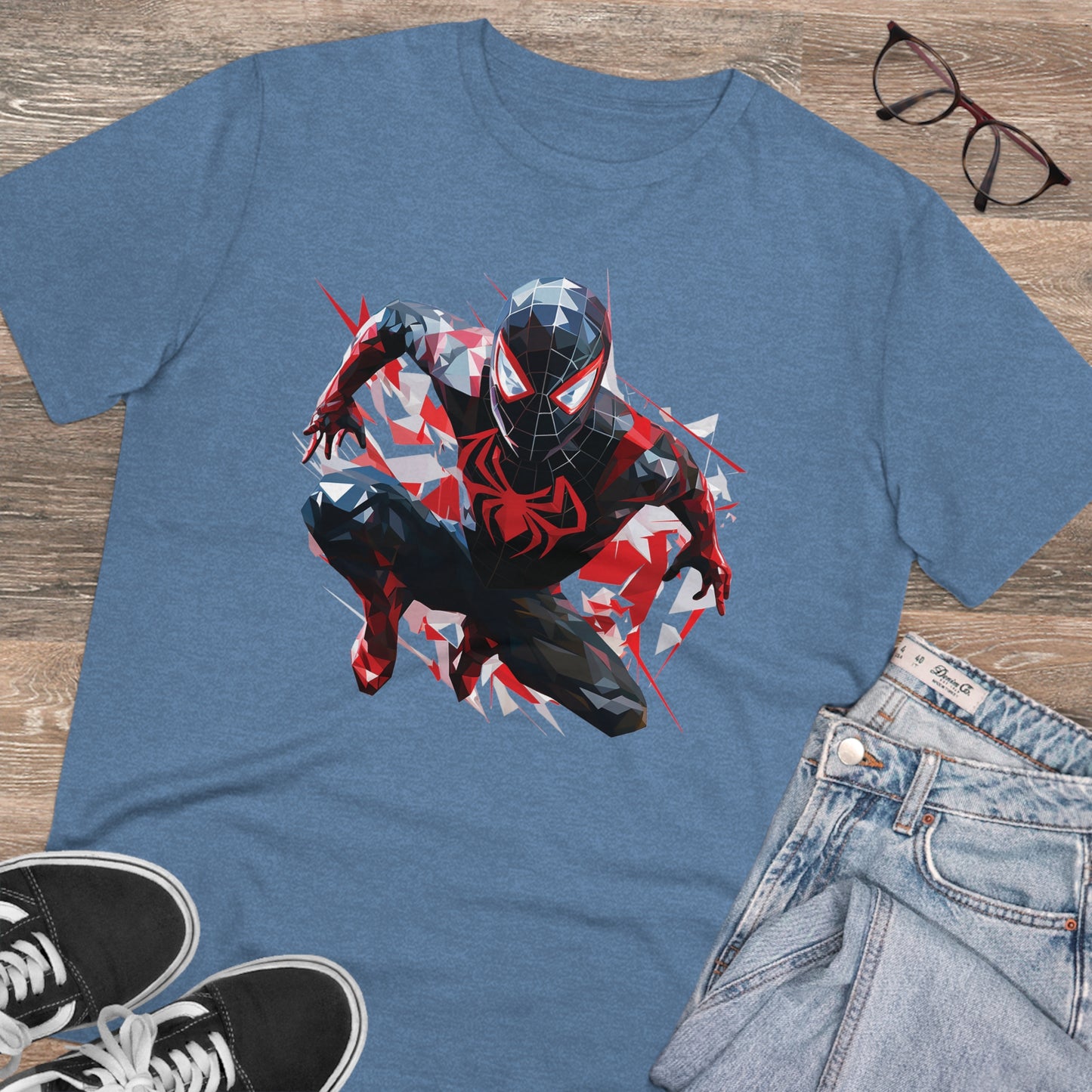 Miles Morales Polygonal T-Shirt - Embrace the Ultimate Style