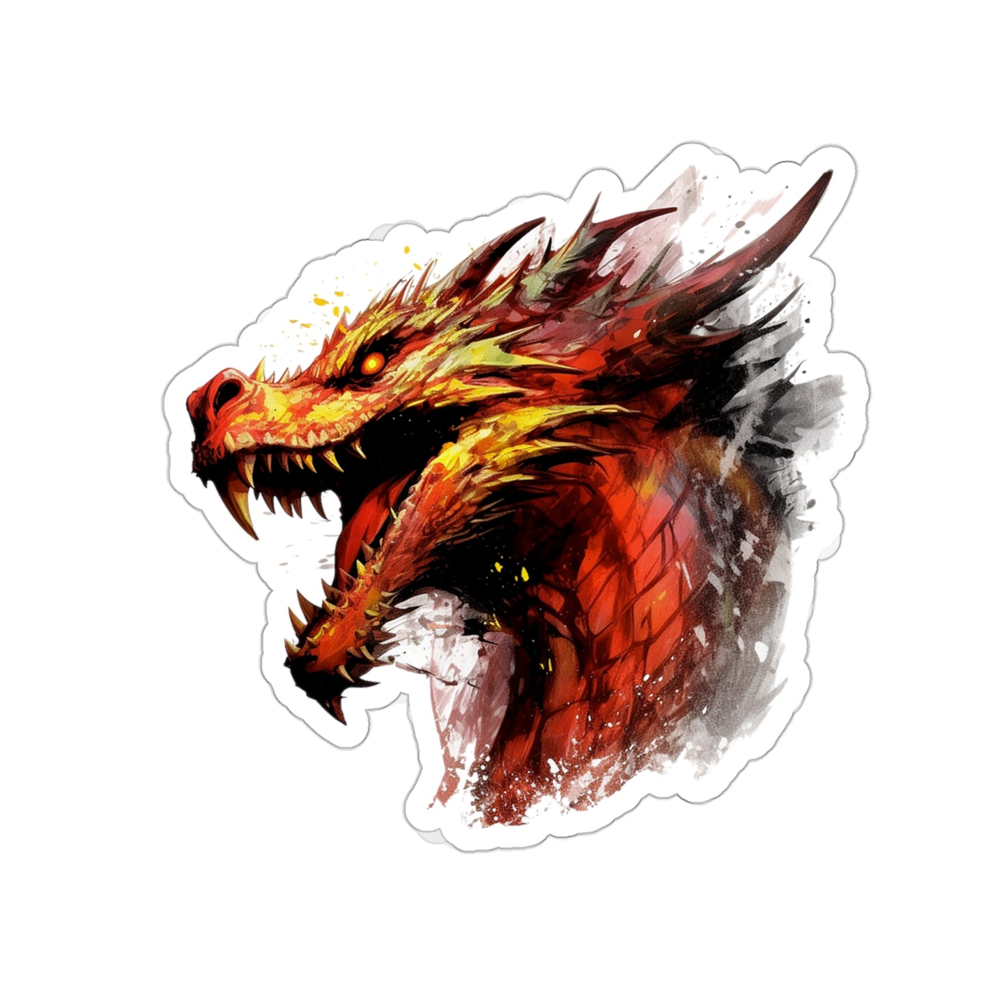 Dragon Sticker - Unleash the Power and Beauty of Mythical Creatures