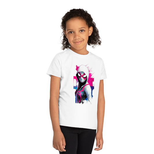 Spider Gwen Kids T-Shirt - Unleash Superhero Style with Eco-Friendly Fashion