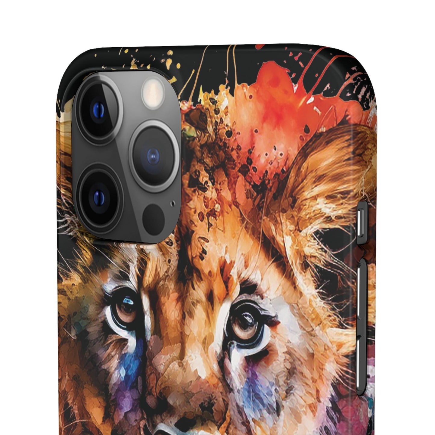 Phone Case Watercolor Lion Cub