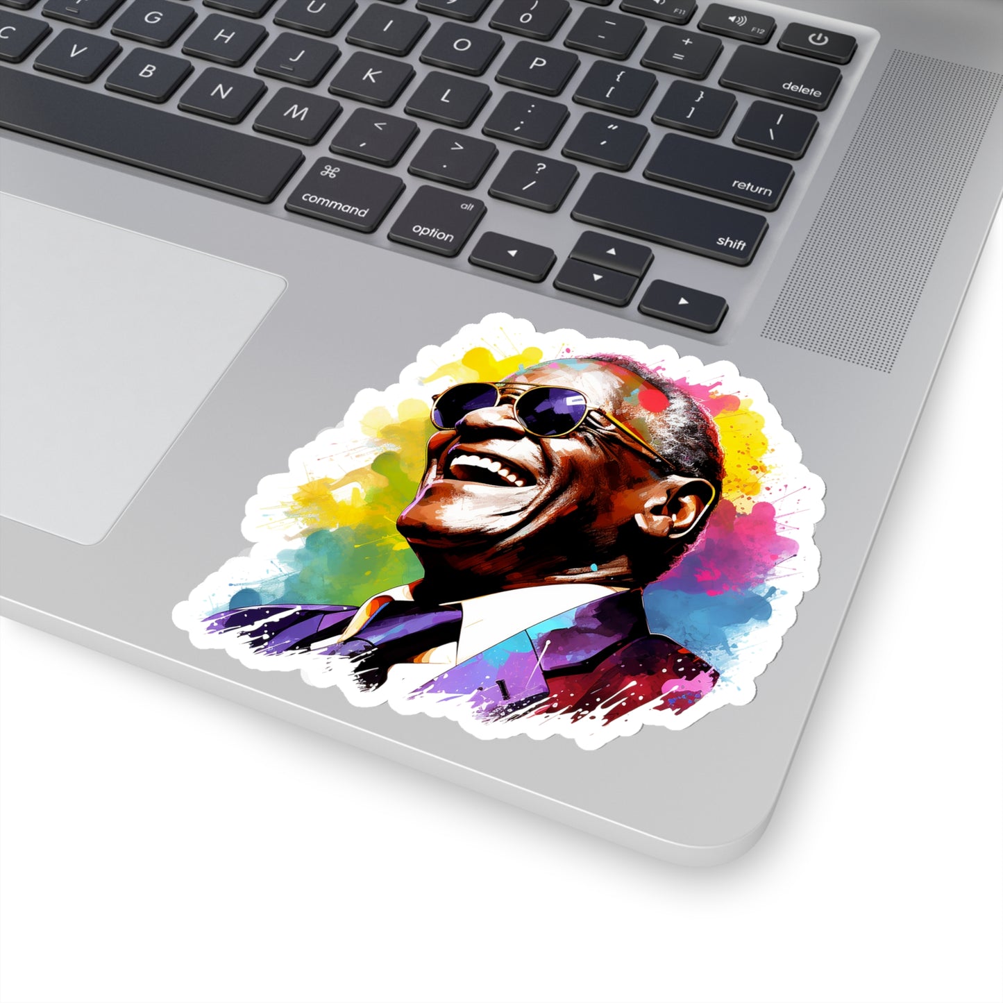 Ray Charles Watercolor-Style Sticker