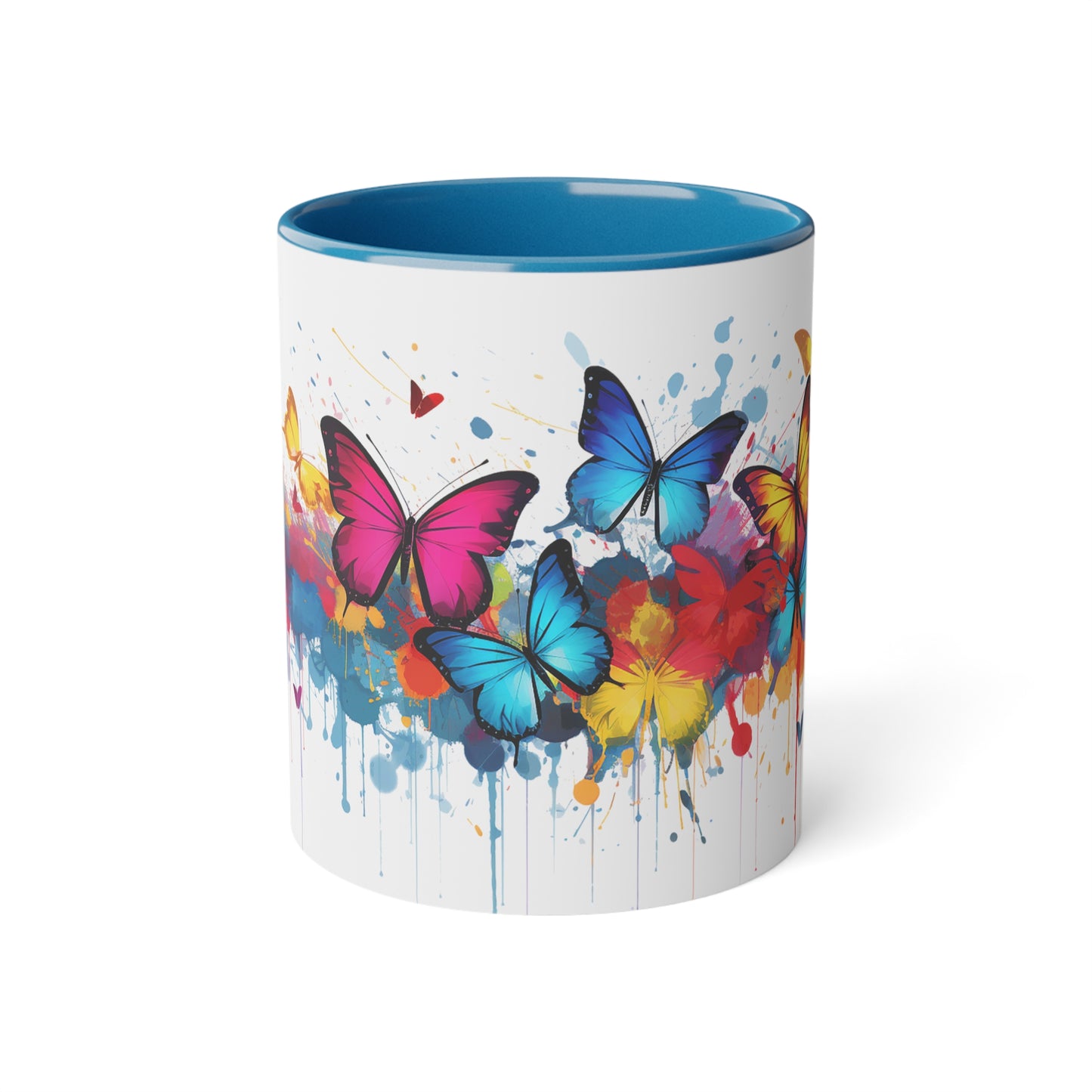 Elegant Butterflies Mug - Embrace the Beauty of Nature with Every Sip - EU