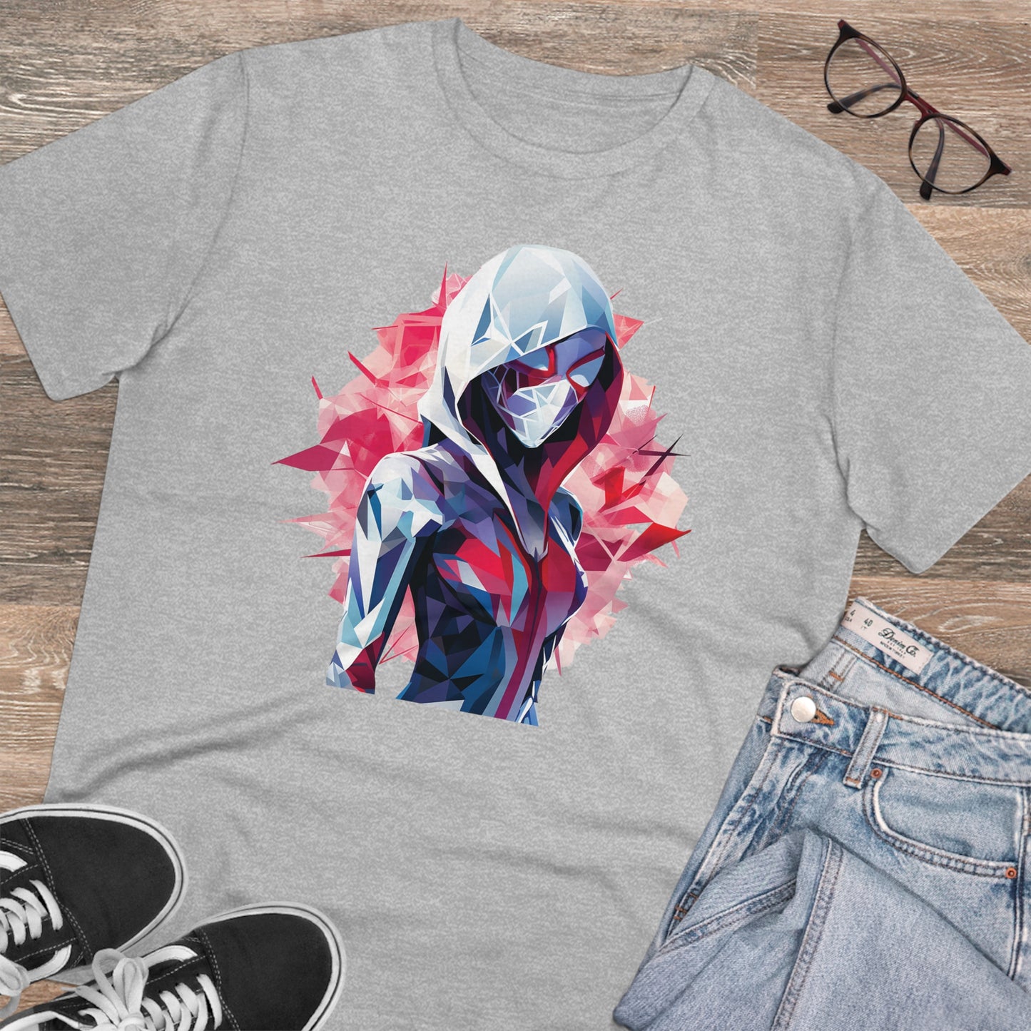 Spider Gwen Stacy T-Shirt - Eco-Friendly Fashion with Superhero Flair