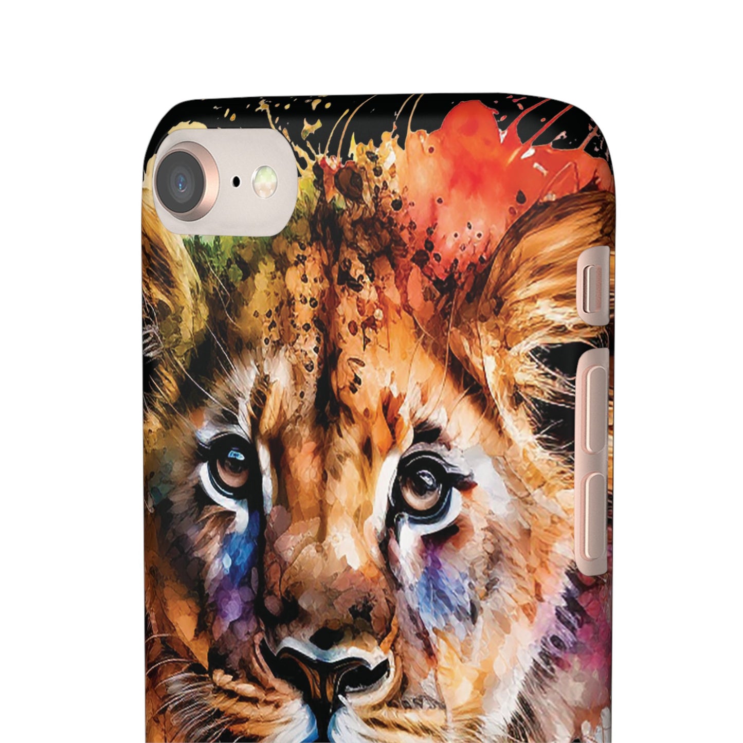 Phone Case Watercolor Lion Cub