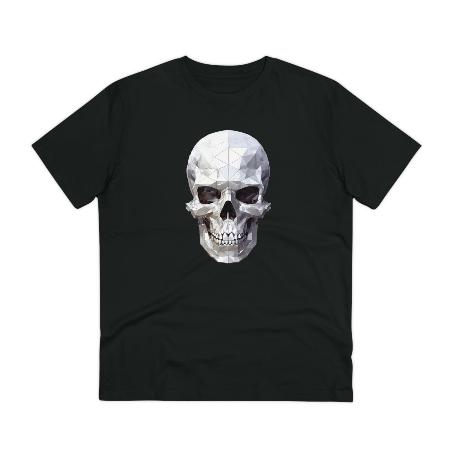 Skull Polygonal T-Shirt - Embrace Edgy Style