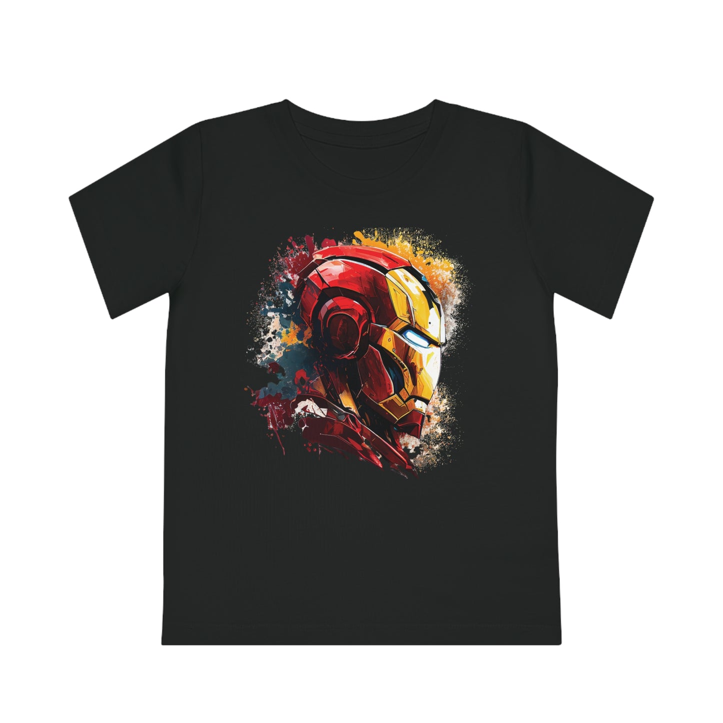 Iron Man Kids Eco-Friendly T-Shirt - Unleash Superhero Power with Sustainability - Marvel Avengers