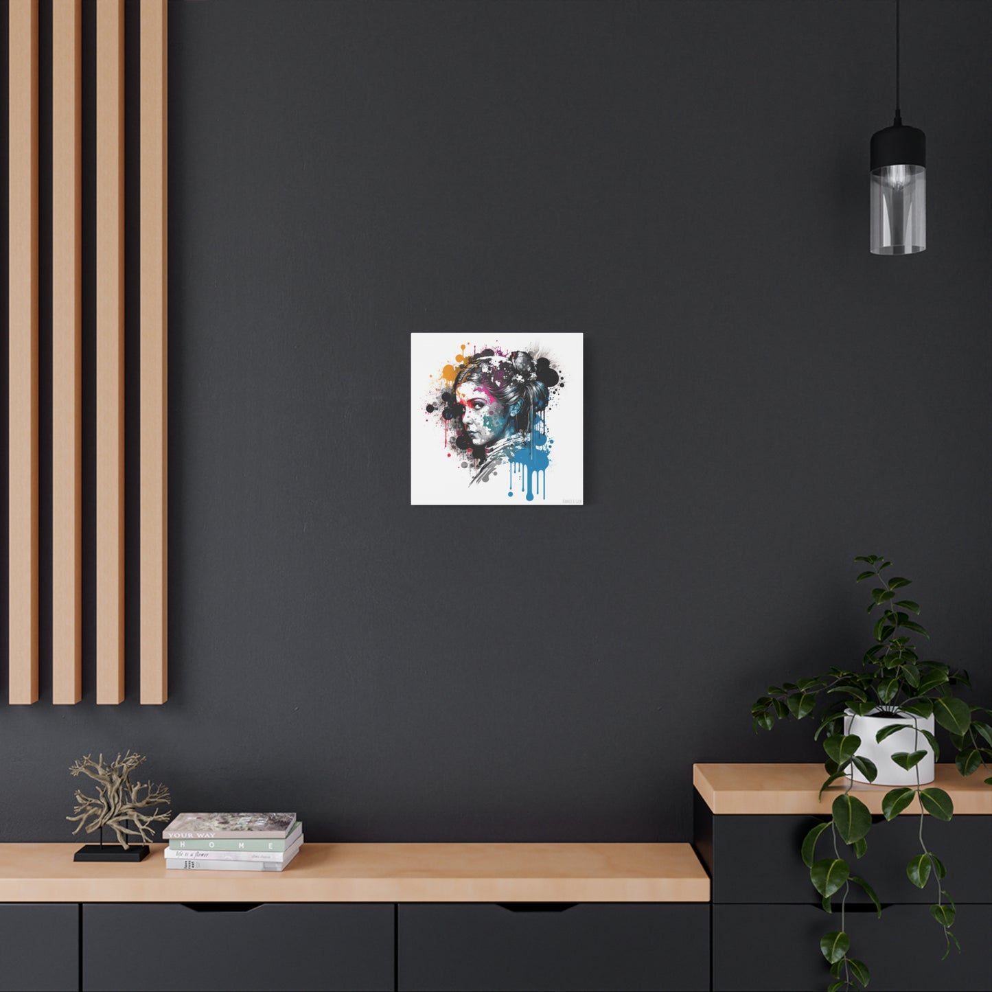 Princess Leia Canva - Add Some Galactic and Artistic Style to Your Walls - Star Wars