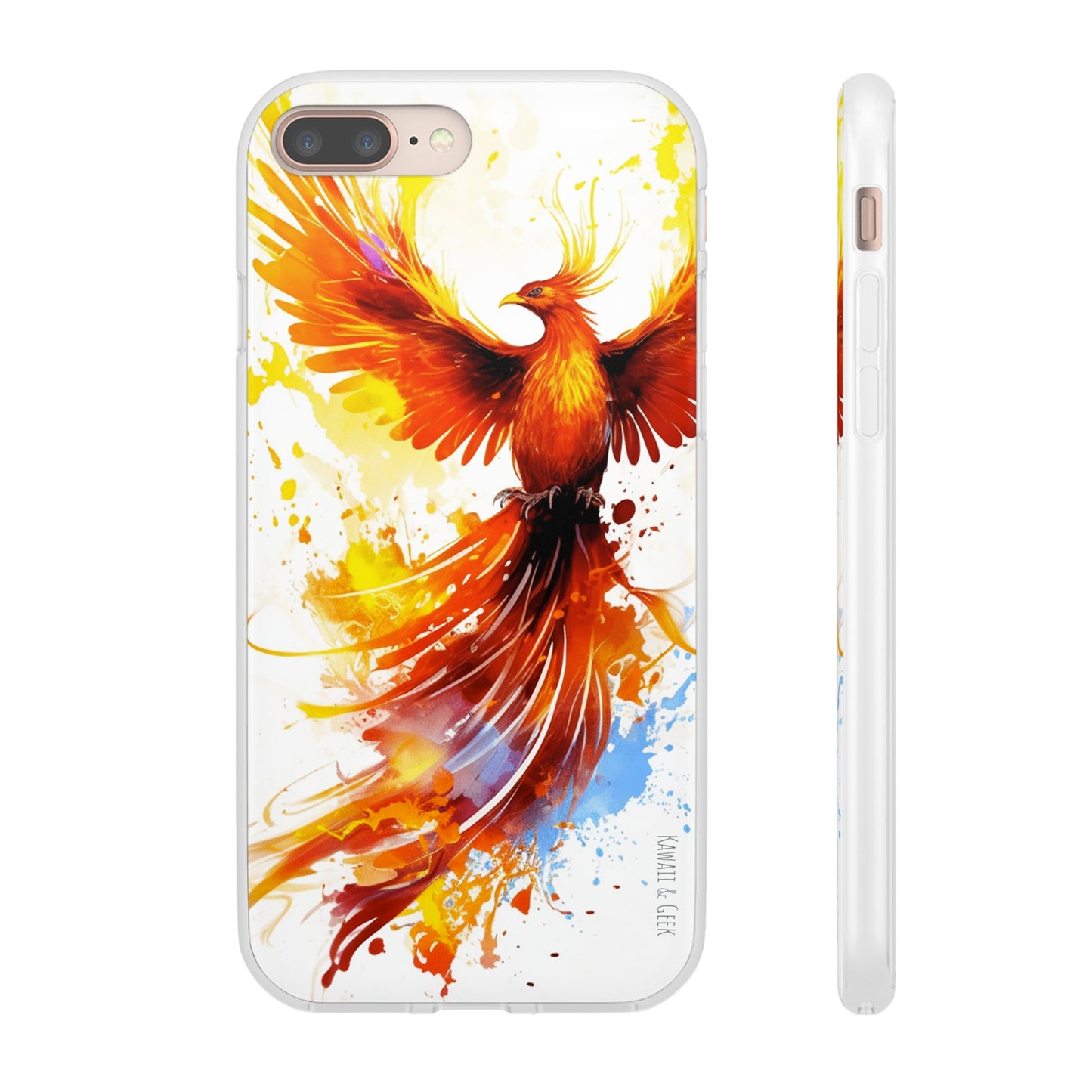 Phoenix Flexi Phone Case - Embrace the Symbol of Rebirth in Style