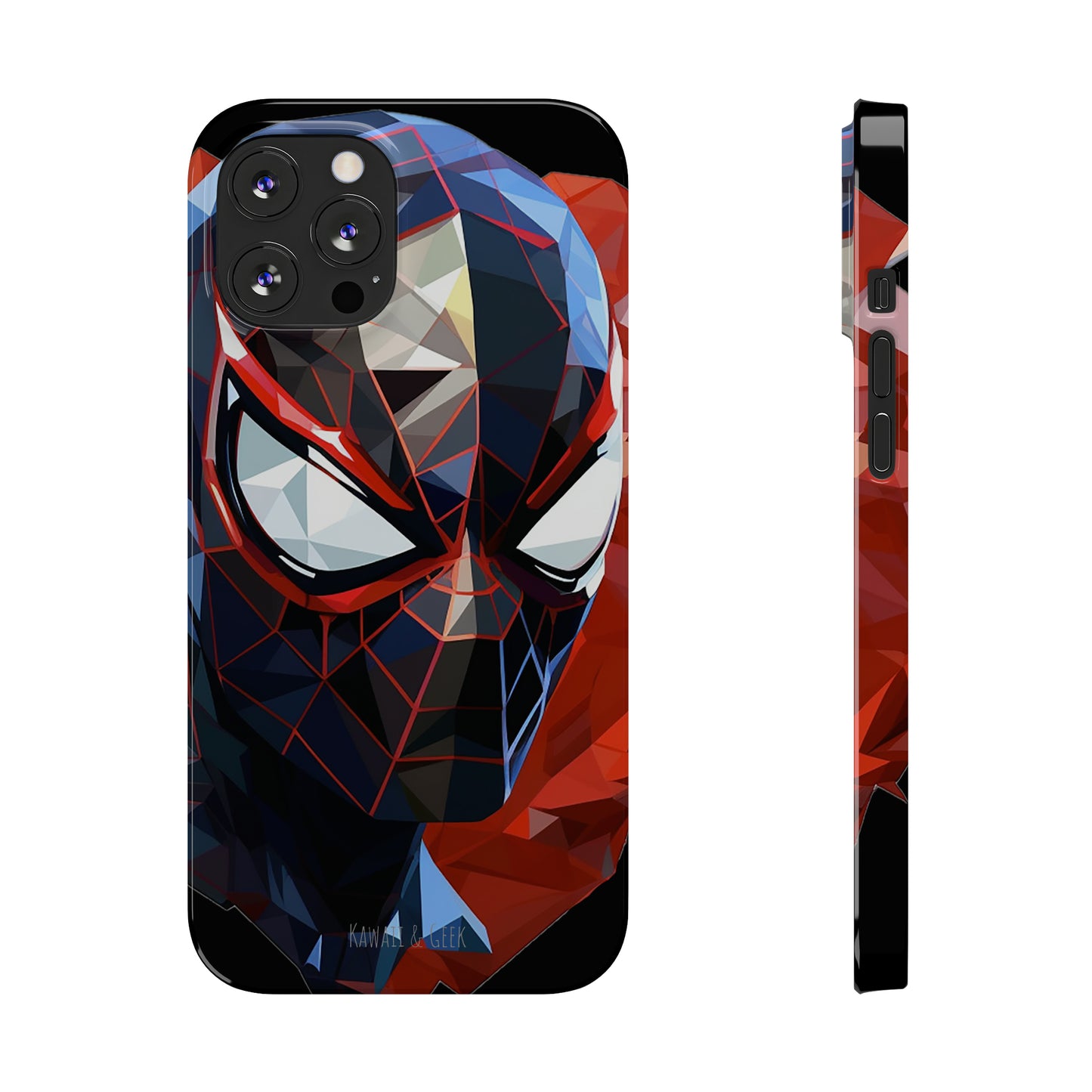 Miles Morales Slim Phone Case iPhone 15 Compatible - Embrace Superhero Style - Spider Man
