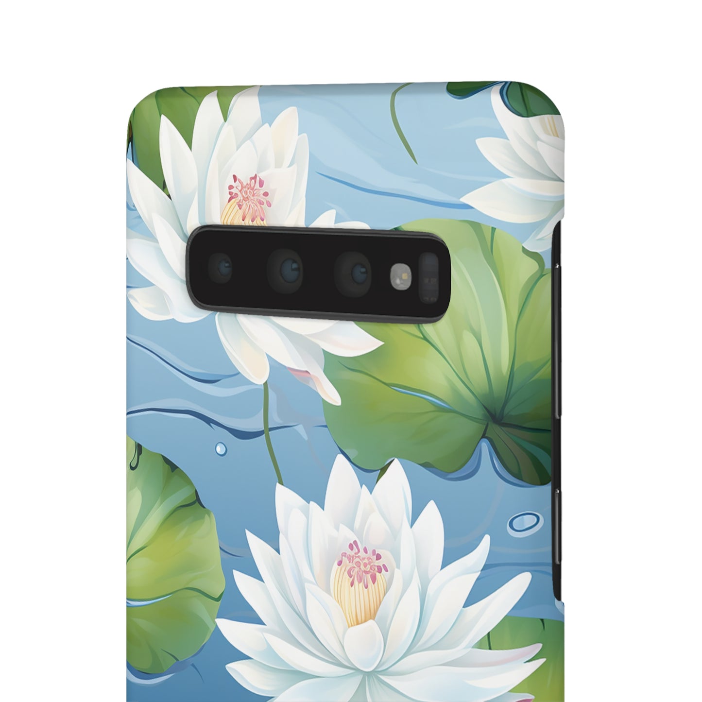 Elegant Water Lilies: Premium Phone Case