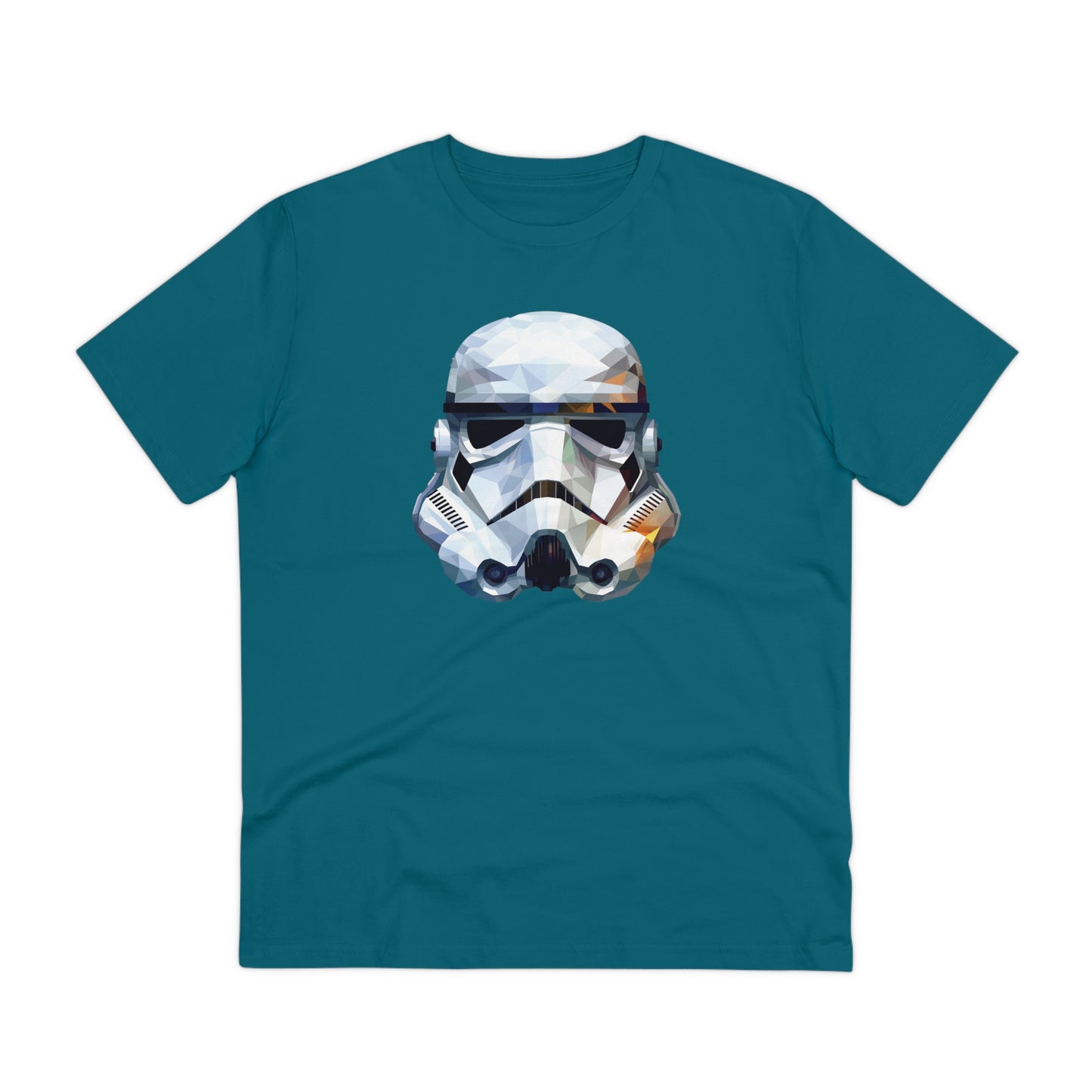 Stormtrooper Polygonal T-Shirt - Embrace Galactic Precision - Star Wars